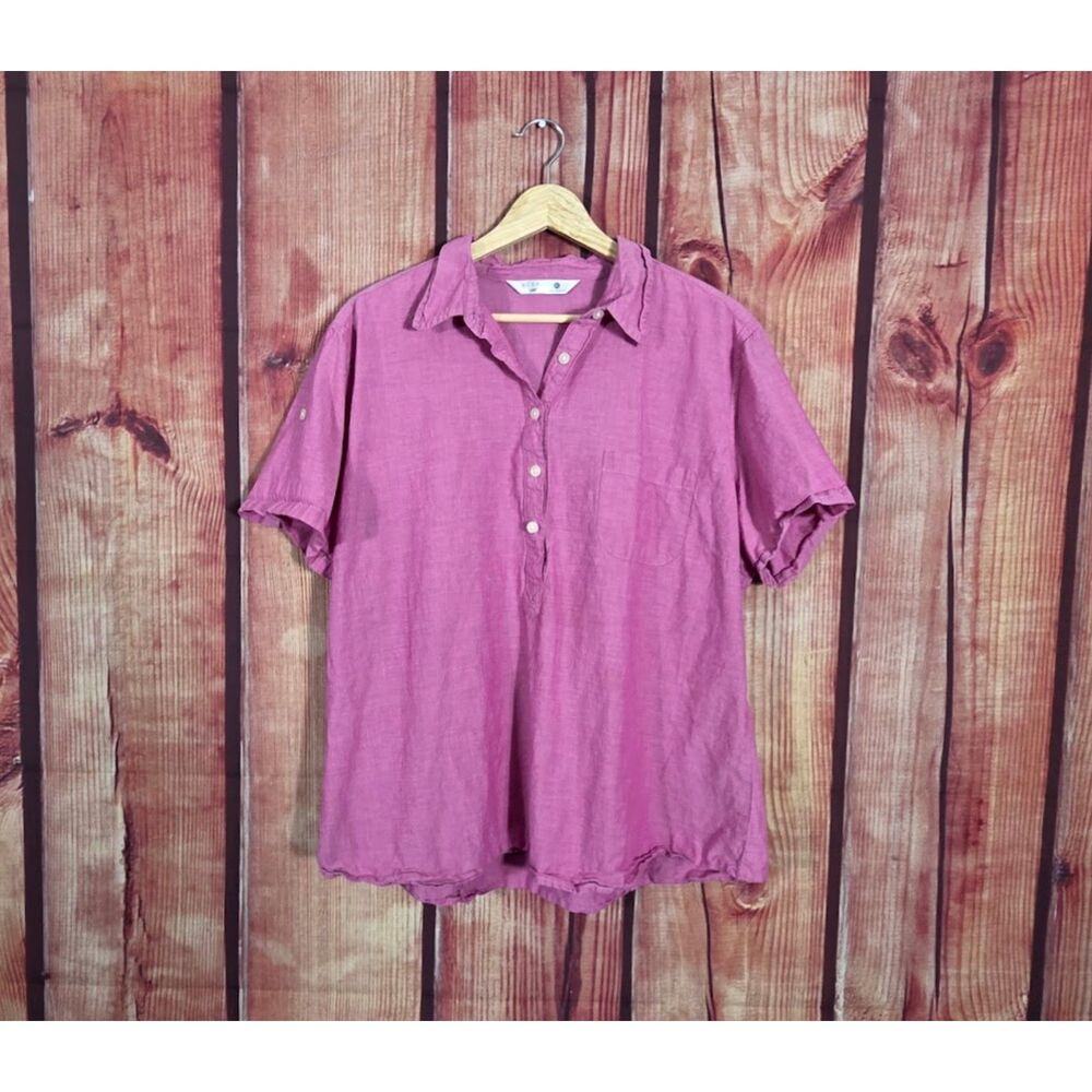 Lee Riders Purple Tunic Blouse XL